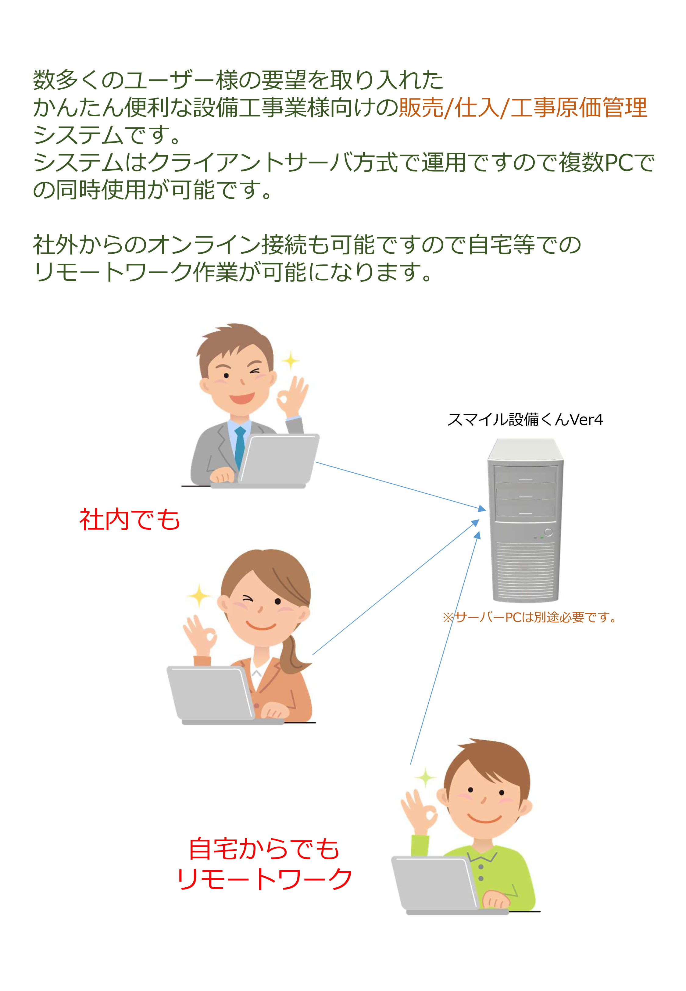 スマイル設備くんがバージョンアップしました 有限会社スマイルデータシステム